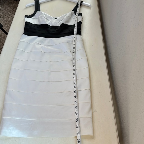 Democracy Black and White Cocktail Dress Size 4 - Picture 16 of 16